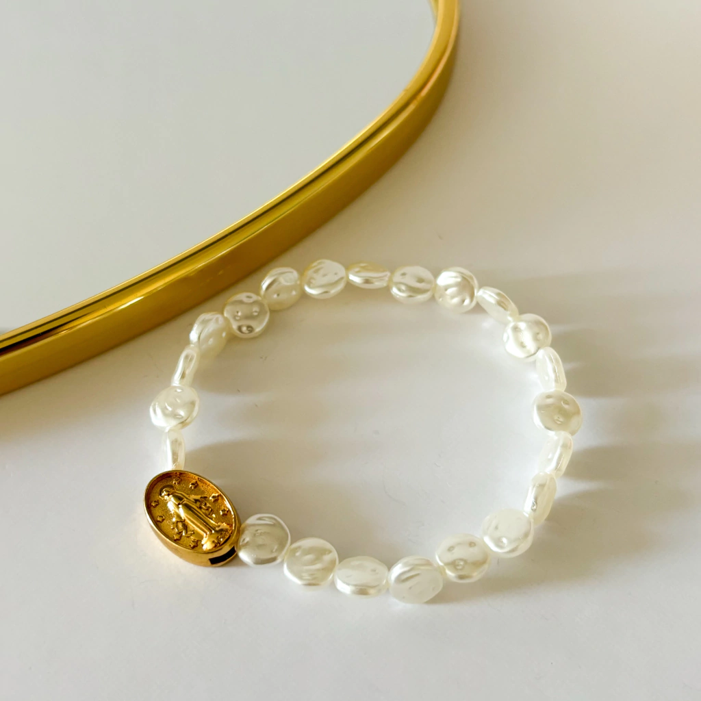 Pulseira Pérola Nossa Senhora das Graças