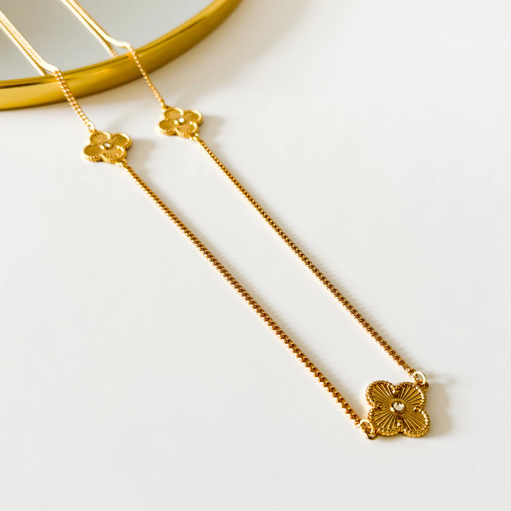 Colar Tamy Longo Dourado