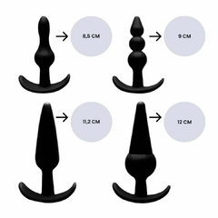 Kit Com 4 Plugs Anais Em Silicone