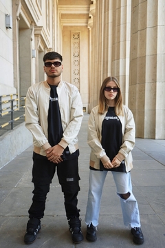 BOMER JACKET CREAM - comprar online