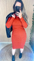 VESTIDO BASICO CANELADO - loja online