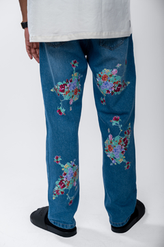 Calça Flower Denim - loja online