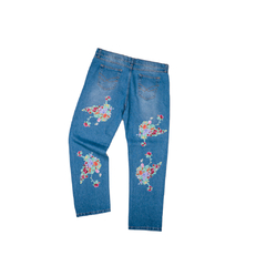 Calça Flower Denim - loja online