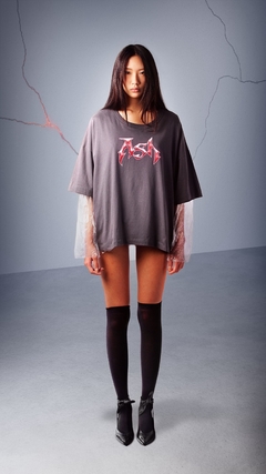 CAMISETA BOX LOGO (gray) na internet