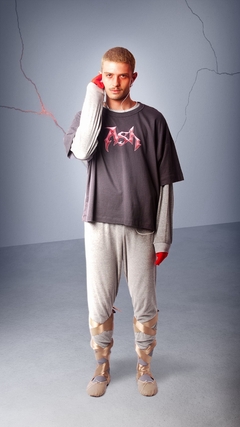 CAMISETA BOX LOGO (gray) - comprar online
