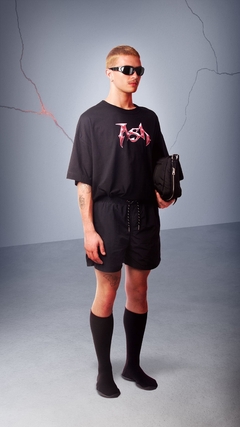 CAMISETA BOX LOGO (black) na internet
