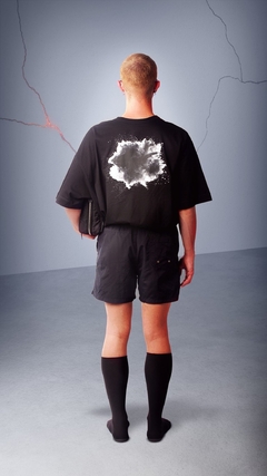 CAMISETA BOX LOGO (black) - ASH Stup Company