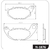 PASTILHA FREIO MT-03 - R3 - X-MAX 300 - X-MAX 125 - YZF-R25 na internet
