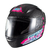 CAPACETE SKY SAMURAI PRETO FOSCO ROSA - Firewolf Motorcycle