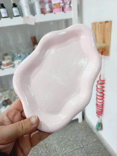 Bandeja Nube DE YESO PINTADAS - comprar online