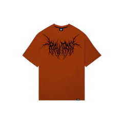Camiseta Oversized - New Macabre Red