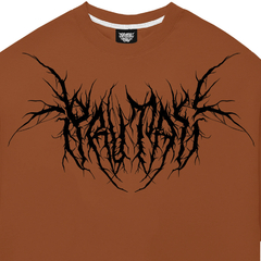 Camiseta Oversized - Macabre Orange na internet