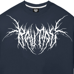 Camiseta Oversized - Macabre Navy Blue na internet