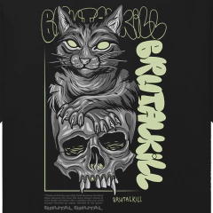 Camiseta Oversized - Line Out - BKC ATACADO