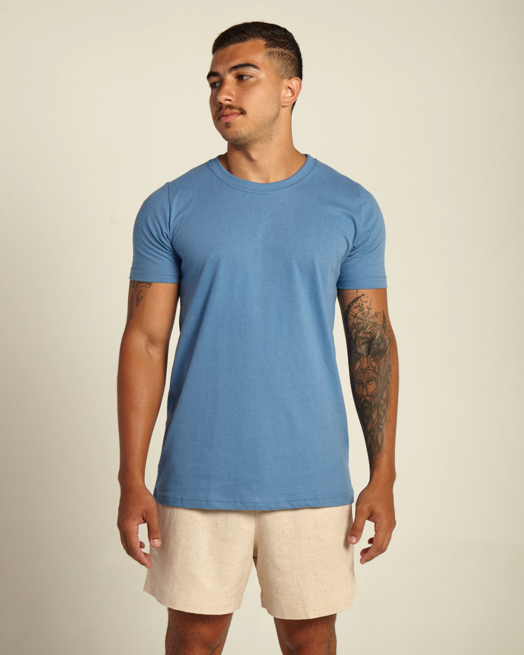 t-shirt soft azul