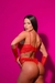 KIT LUXURY VERMELHO - 3 PEÇAS - DOCE OUSADIA INTIMATES LTDA