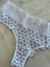 CALCINHA SEMI FIO EM ALGODÃO CÓS ALTO EM RENDA - DOCE OUSADIA INTIMATES LTDA