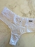 CALCINHA SEMI FIO EM ALGODÃO CÓS ALTO EM RENDA - DOCE OUSADIA INTIMATES LTDA