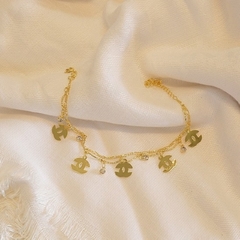 PULSEIRA CHANEL OURO