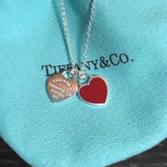 COLAR CORAÇÃO HEART RED TIFFANY & CO. na internet