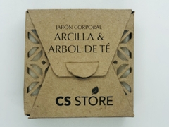 Jabon Corporal Artesanal Arcilla & Arbol de Té 120g