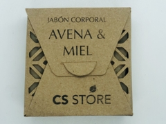 Jabon Corporal Artesanal Avena & Miel 120g