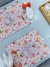 Lugar Americano dupla face primavera guache / poá laranja - comprar online