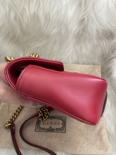 GUCCI MARMONT MINI VERMELHA - loja online