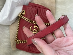 GUCCI MARMONT MINI VERMELHA - loja online