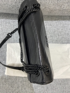 BALENCIAGA BB CHAIN ALL BLACK - BAZZARZIN