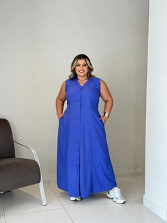 Vestido Longo Liso Regatão (GG) - comprar online
