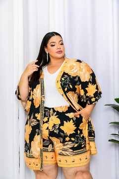 Conjunto Estampado Short e Kimono (G2) - comprar online
