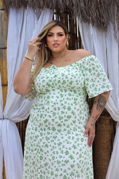 Vestido Longo Estampado Ciganinha (GG) - comprar online