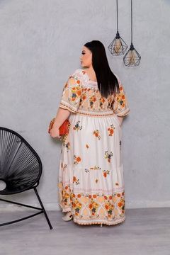 Vestido Longo Estampado Nozinho (G2) na internet