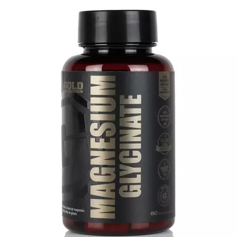 Glicinato de Magnesio 60 cápsulas - Gold nutrition