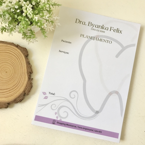 Receituário - Personalizado - comprar online