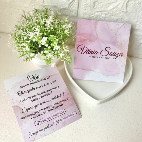 Cartão de Agradecimento - Comum