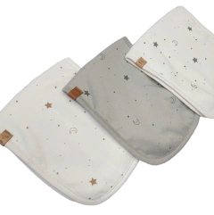 Set de 3 babitas lunas y estrellas