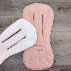 Colchoncito para cochecito Rosa - comprar online