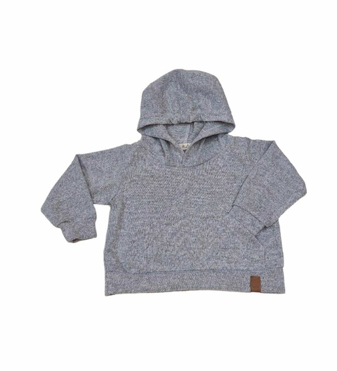 Buzo con capucha de lanilla Gris