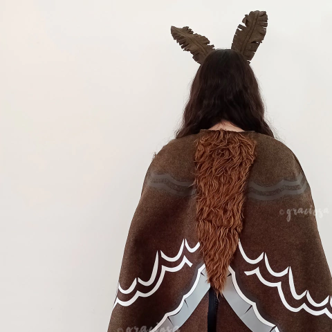 Capa de alas de Polilla Bruja - Graciosa