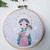Mini cuadro Virgen del Rosario