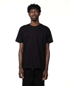 CAMISETA PRETA 100% ALGODÃO FIO 30.1 PENTEADO