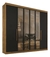 Guarda Roupa Casal 6 Portas Com Espelho Valencia Reflecta - loja online