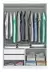 Guarda Roupa 02 Portas e 02 Gavetas Roma - comprar online
