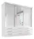Guarda Roupa 03 Portas e 09 Gavetas Capri - comprar online