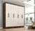 Guarda Roupa 08 Portas e 04 Gavetas Lisboa - comprar online