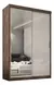 Guarda Roupa 02 Portas, 02 Gavetas e 1 Espelho Roma - comprar online
