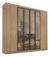 Guarda Roupa Casal 6 Portas Com Espelho Valencia Reflecta - comprar online
