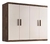 Guarda Roupa 04 Portas e 02 Gavetas Lisboa - comprar online